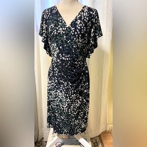 Ralph Lauren Floral Dress Size 10 - fully lined.